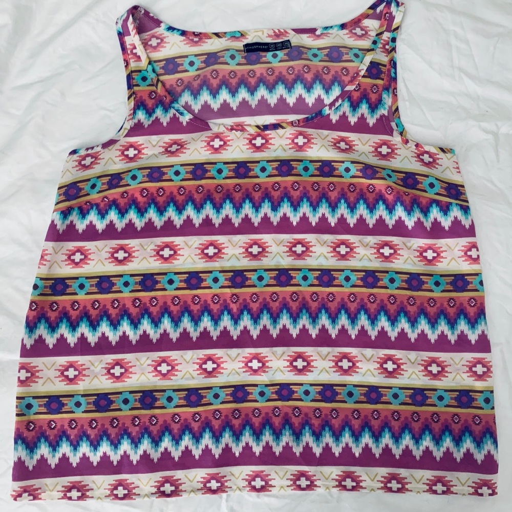 Atmosphere tribal top